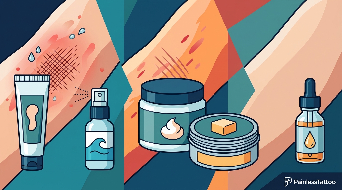 Tattoo Healing and Redness: Products for Every Stage