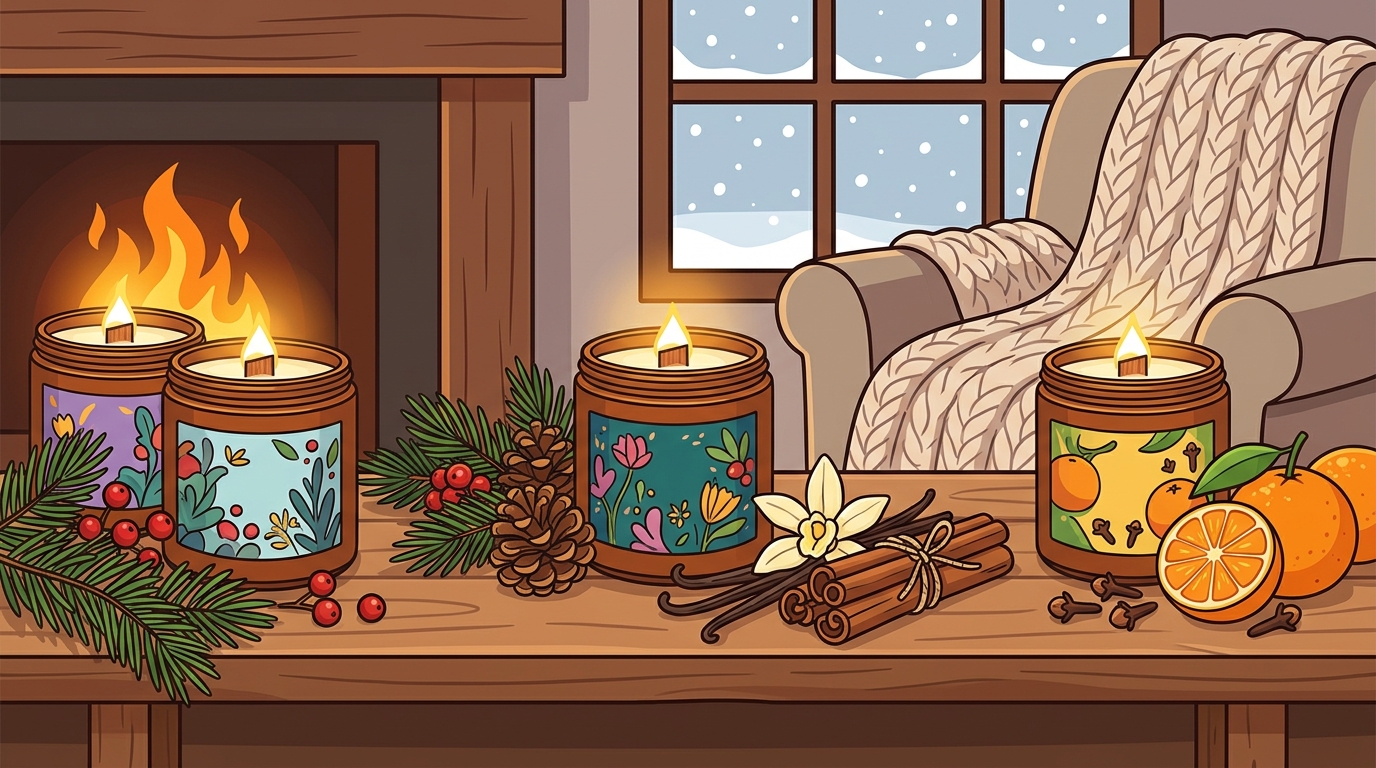 Best Winter Candle Scents for a Warm, Inviting Home