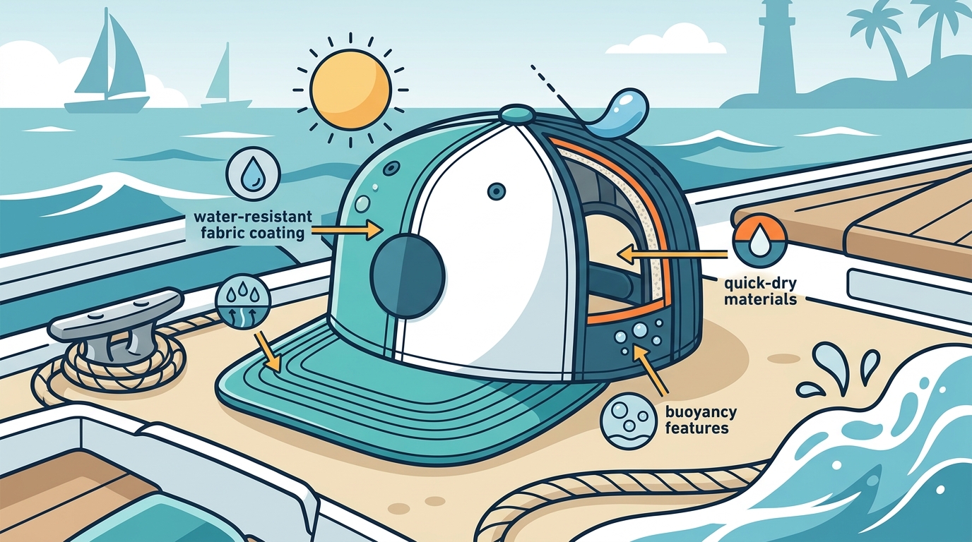 Stylish Water-Resistant Hats for the Beach and Boat