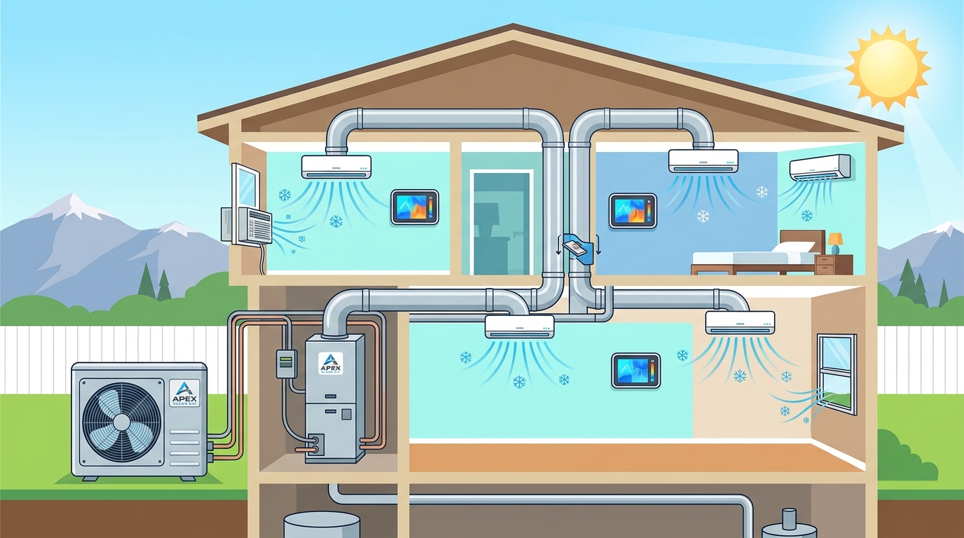 Cooling Solutions for Large Homes: A Complete Guide