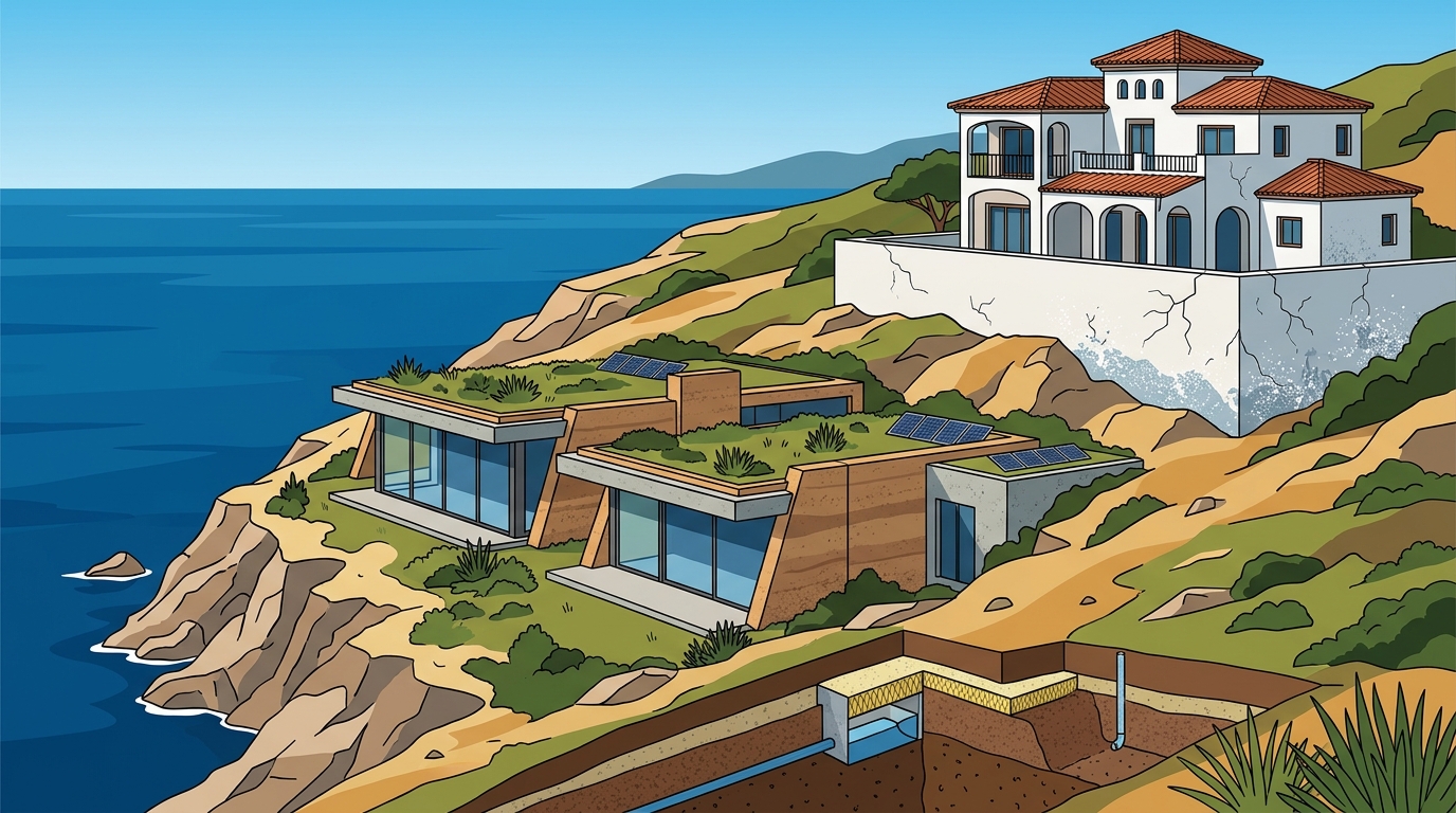 Subterranean vs Traditional Luxury Villa for Coastal Living
