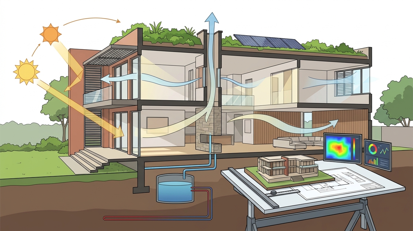How to Build a Sustainable Luxury Residence with Bioclimatic Design