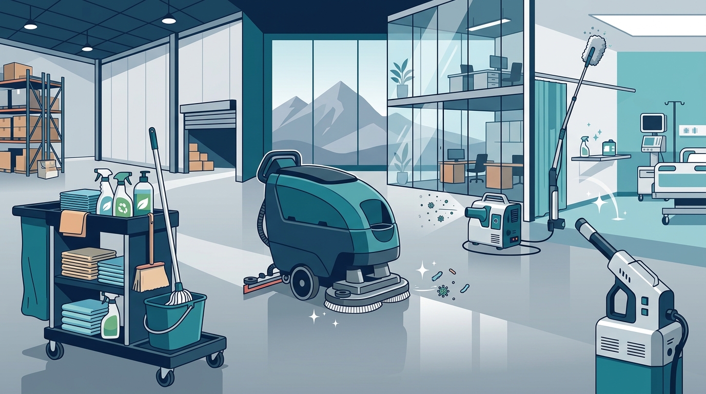 Top Commercial Cleaning Companies in Utah for Large Facilities