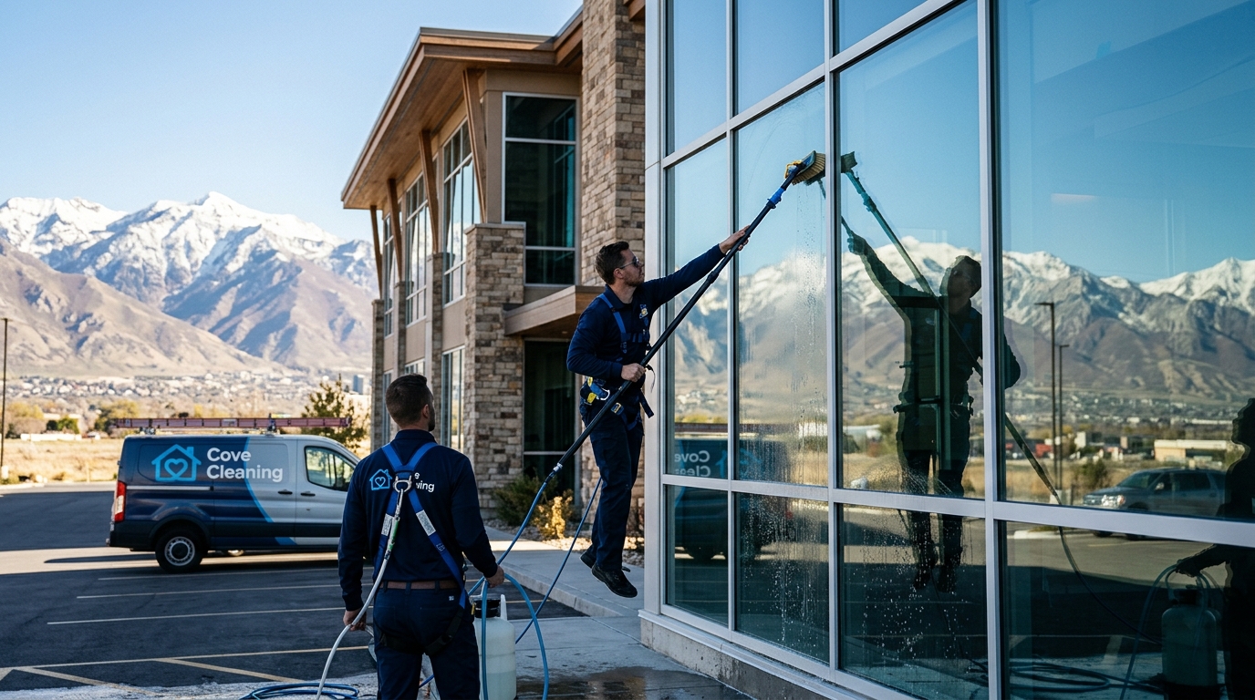 Effective Window Cleaning Methods for Utah Businesses