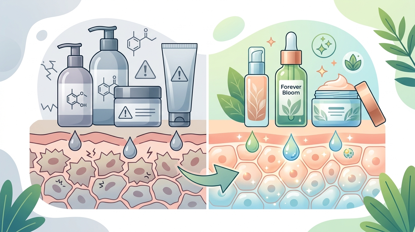 Natural Alternatives to Toxic Skincare for Cellular Health