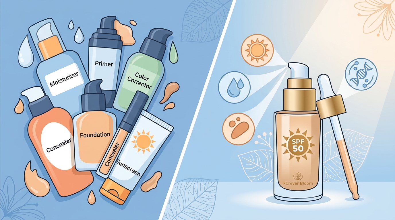 Benefits of a 4-in-1 Foundation With SPF 50 Explained