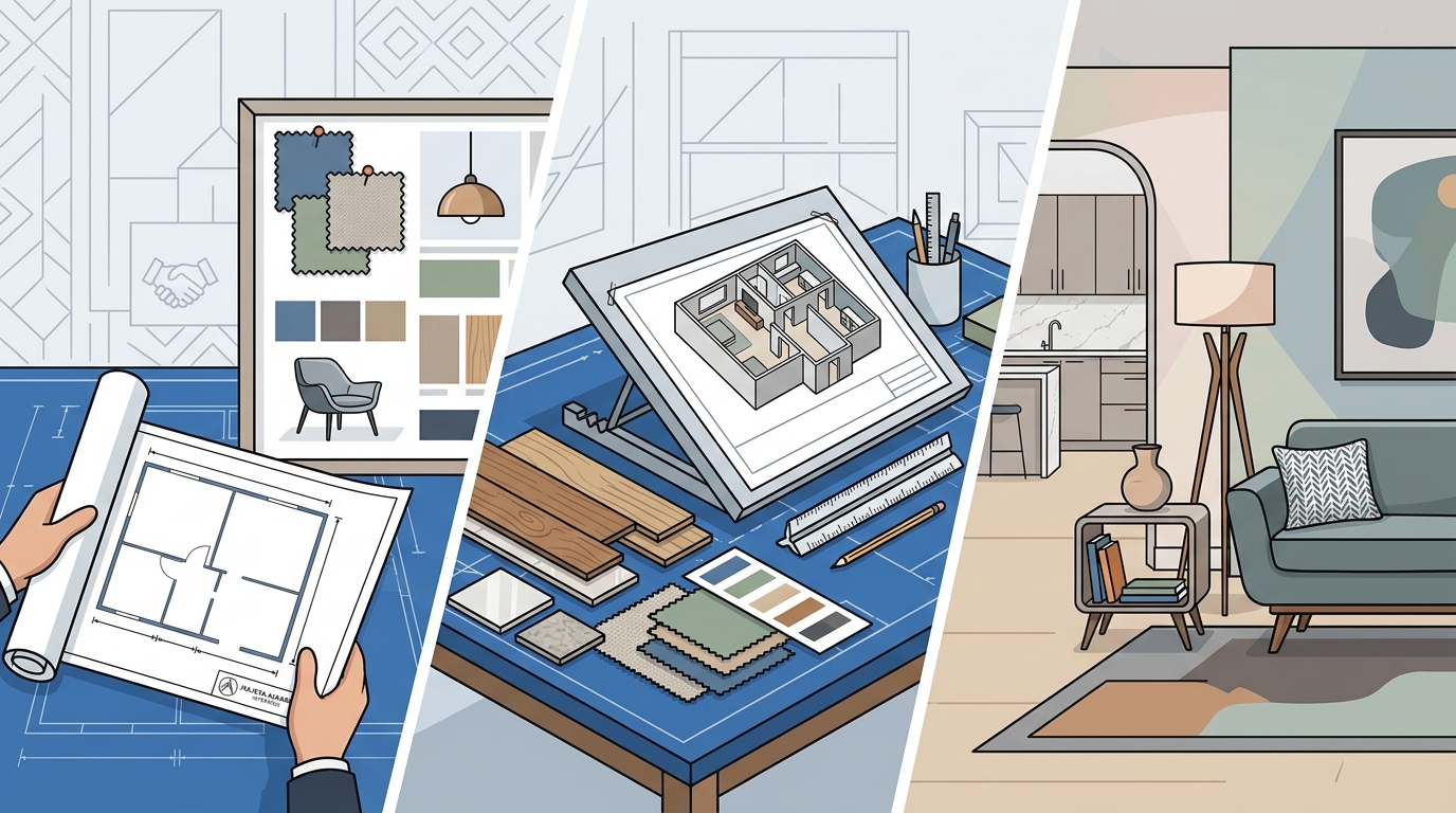 Steps to Implement Modern Residential Interior Design