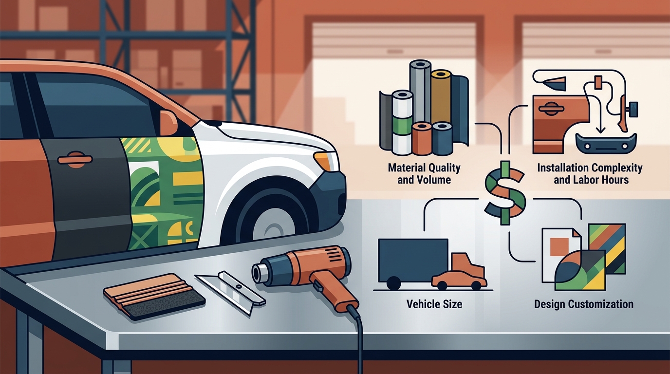 Vehicle Wrap Cost: Key Factors That Influence Pricing
