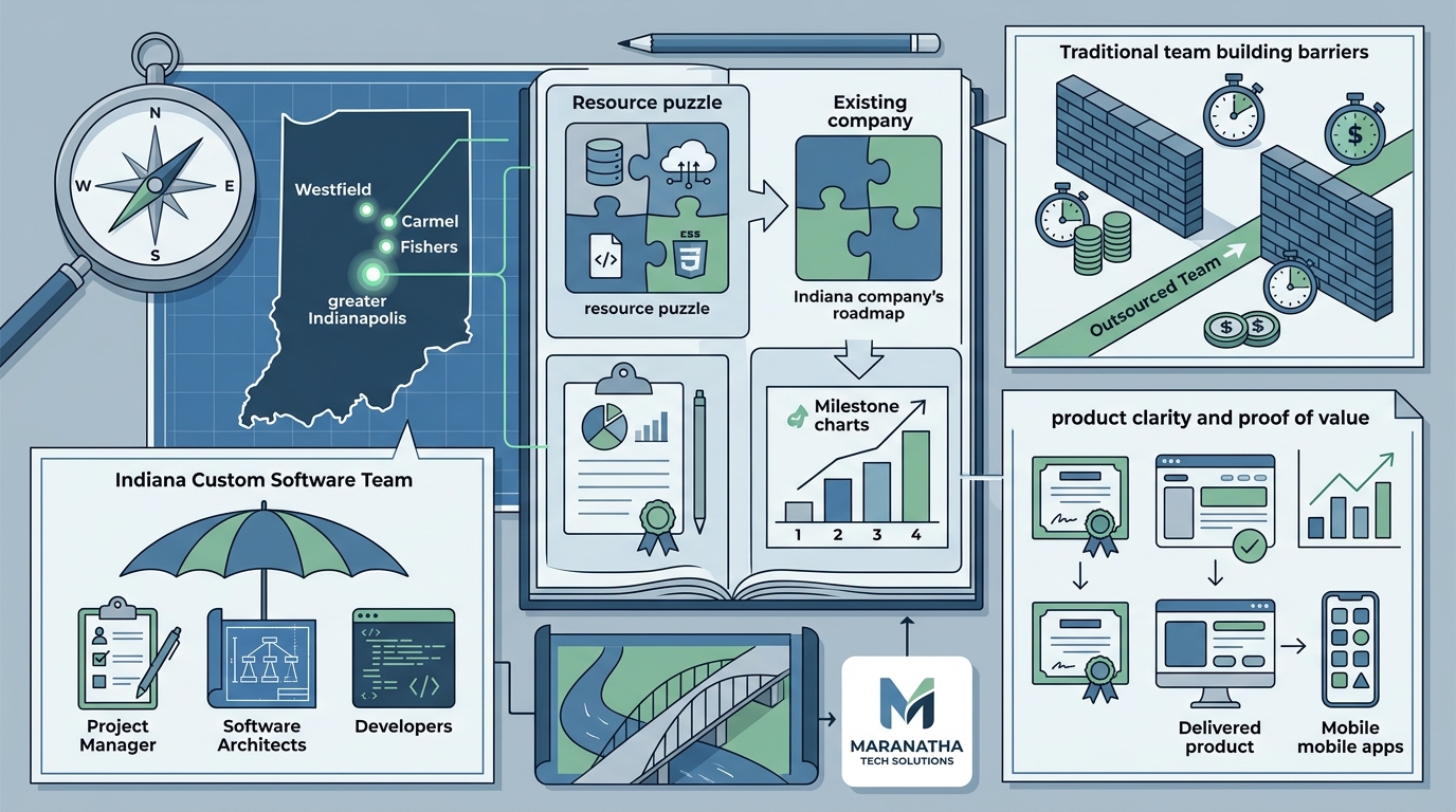 Outsourced Custom Software Teams in Indiana: A Guide