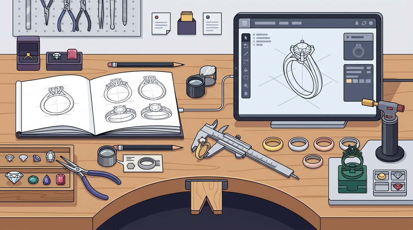 Design a Ring From Scratch With a Jeweller: Full Guide