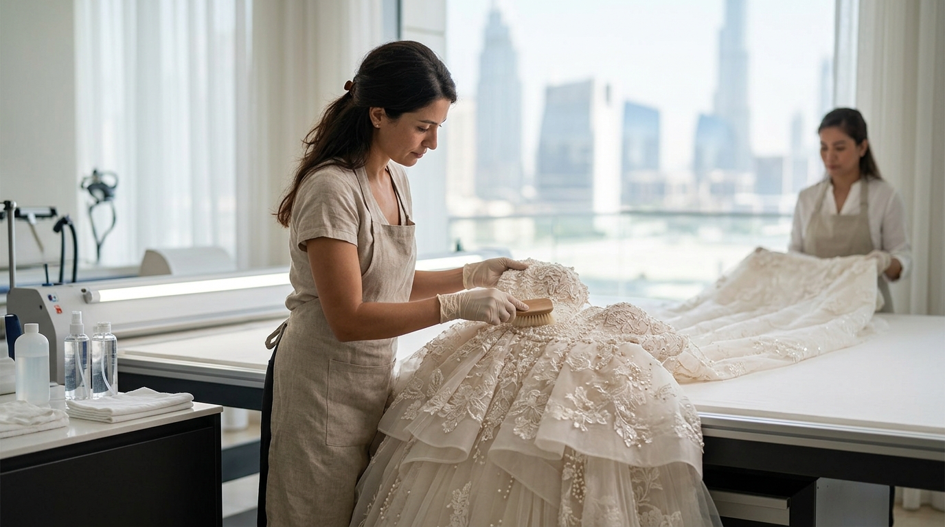 Wedding Dress Cleaning in Dubai: Expert Bridal Care Guide