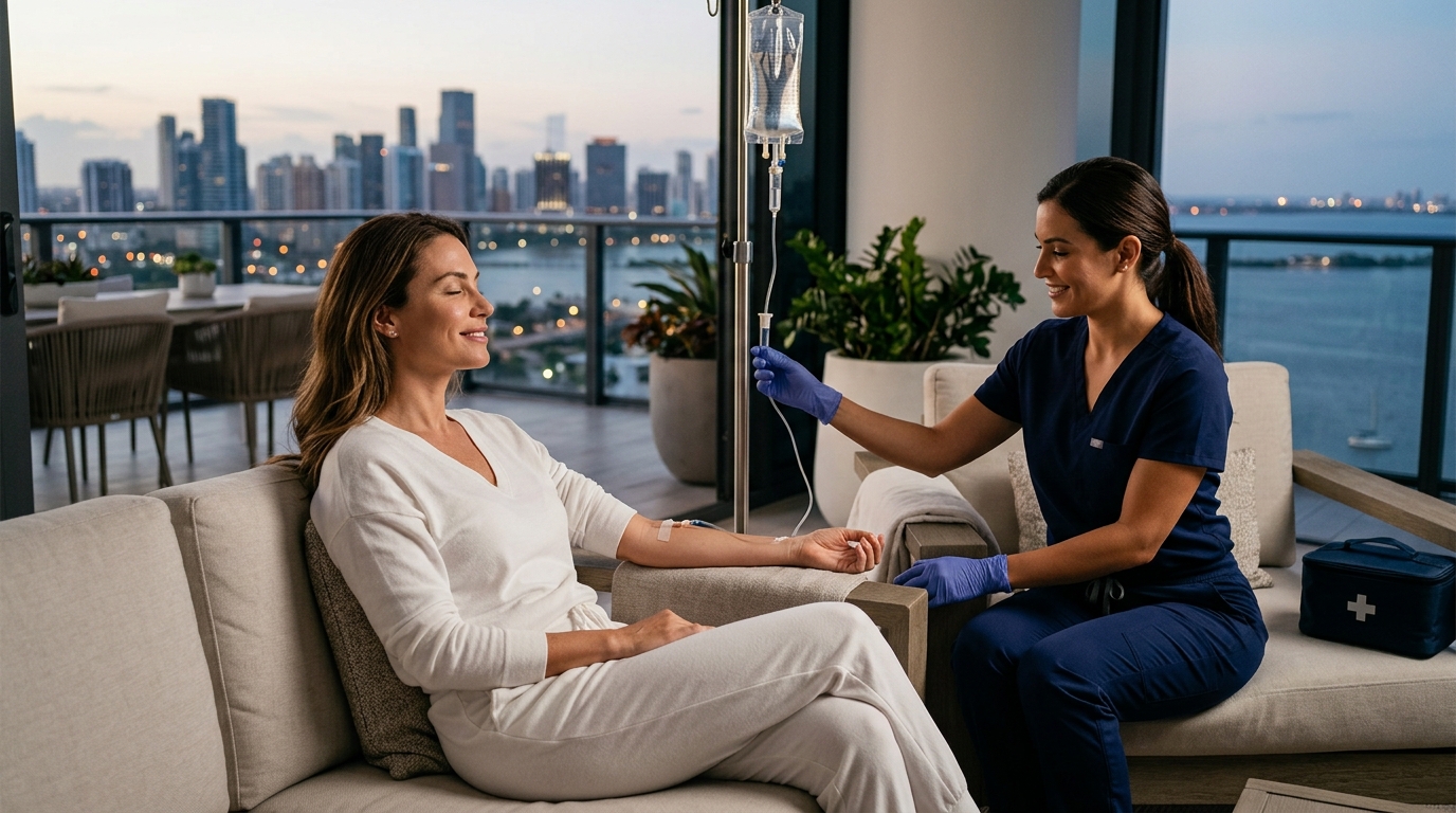 Mobile IV Therapy in Miami & Brickell: Your Complete Guide