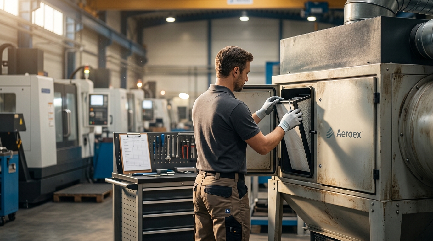 How to Maintain Industrial Air Filtration Systems Efficiently