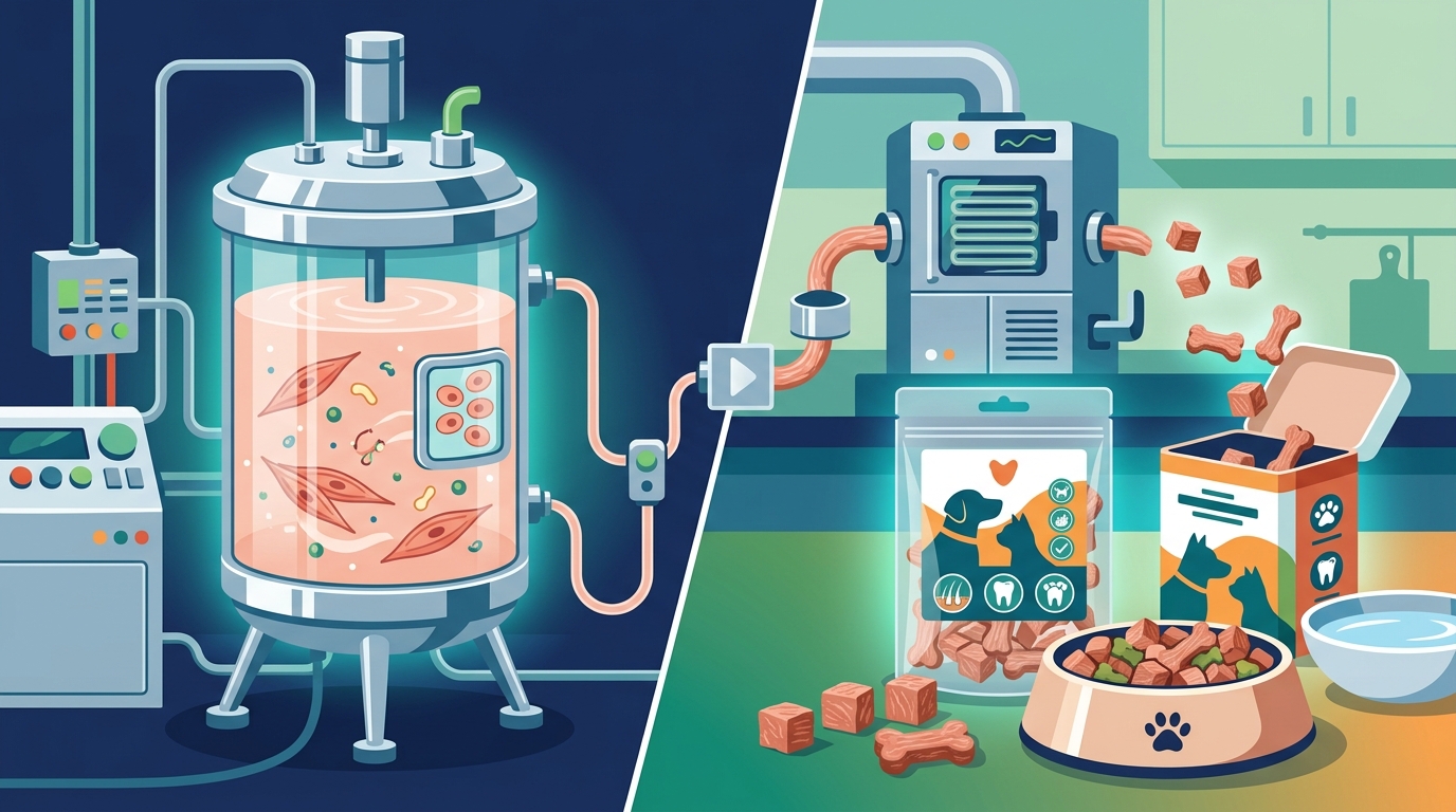 Cultivated Meat Treats for Dogs and Cats Explained