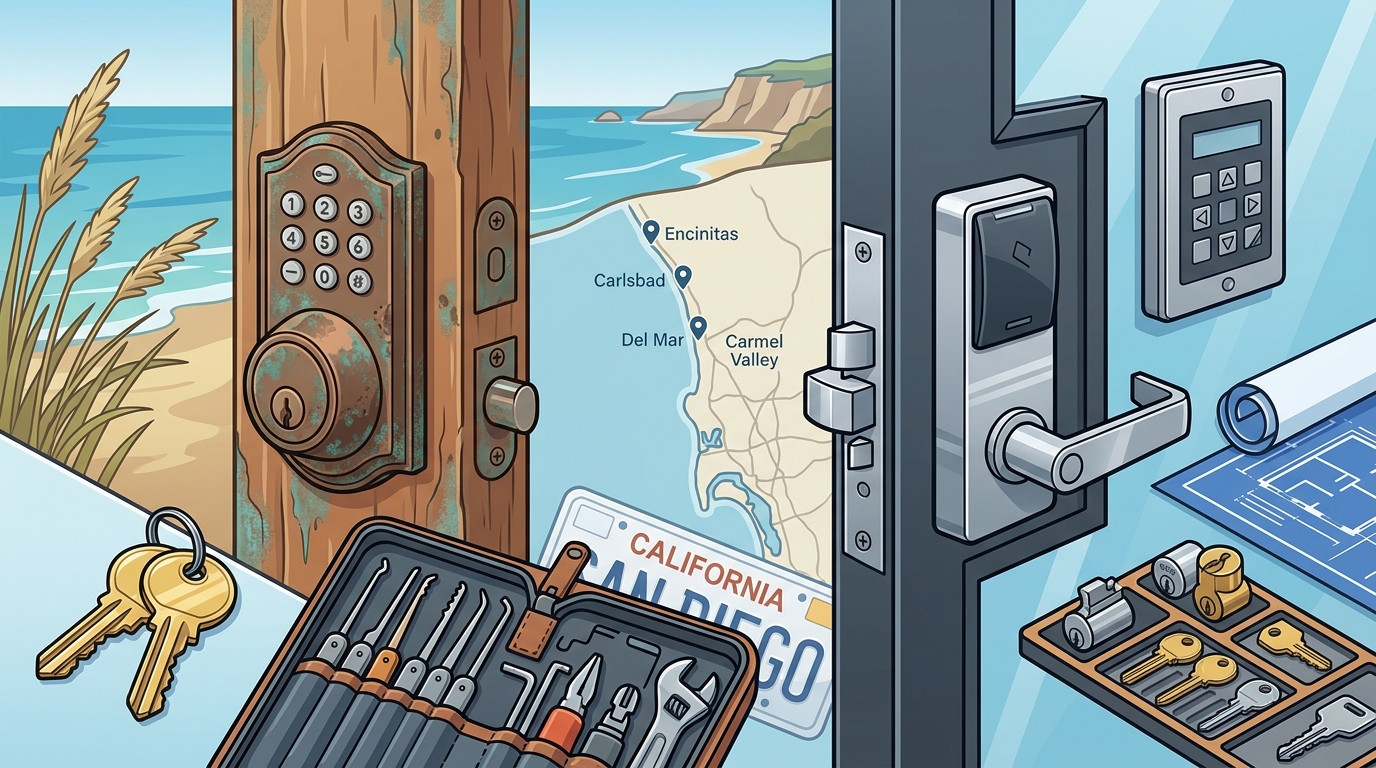Best Locksmith in Coastal San Diego for Home & Business