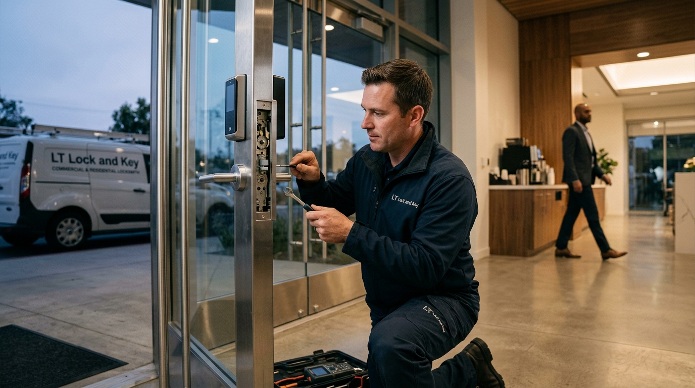 Can a Locksmith Repair High-Security Commercial Door Hardware?