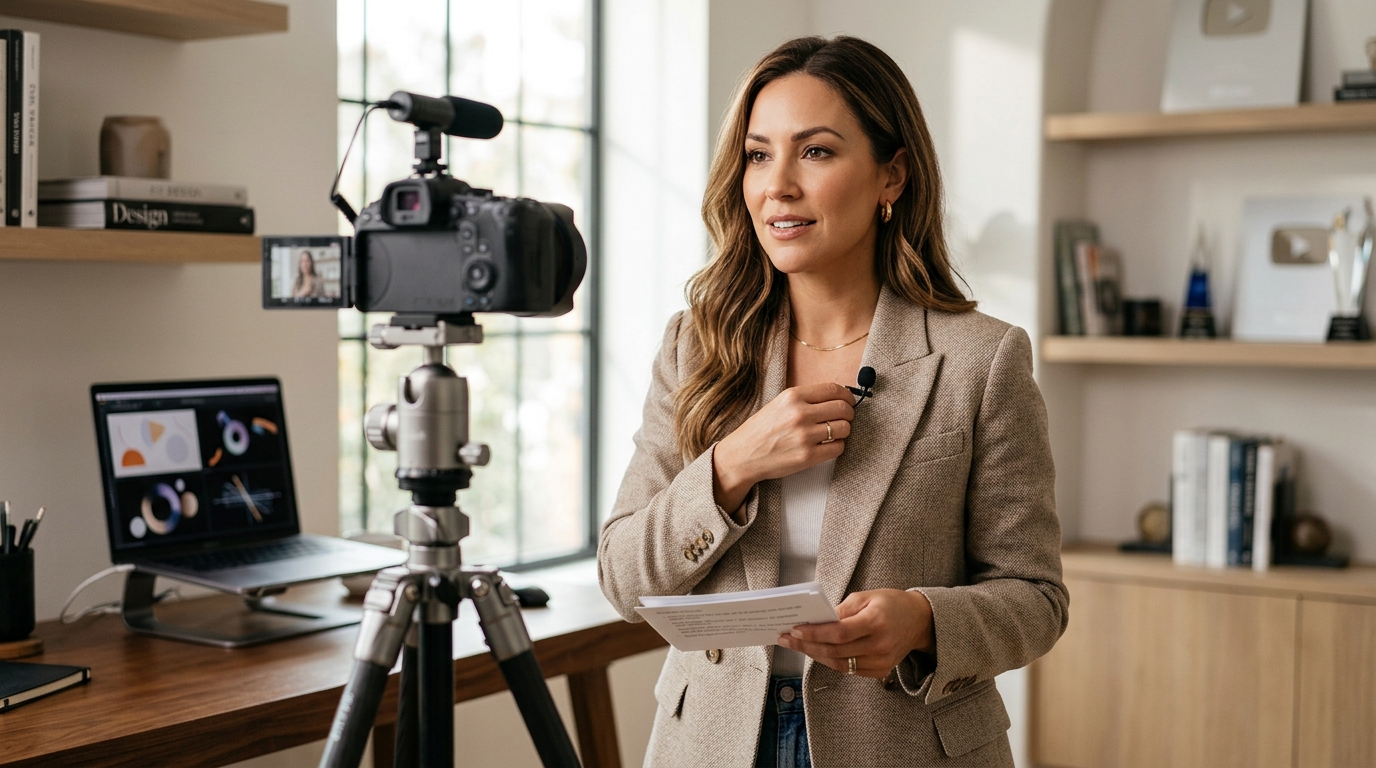 Video Content Creation & On-Camera Training for Entrepreneurs