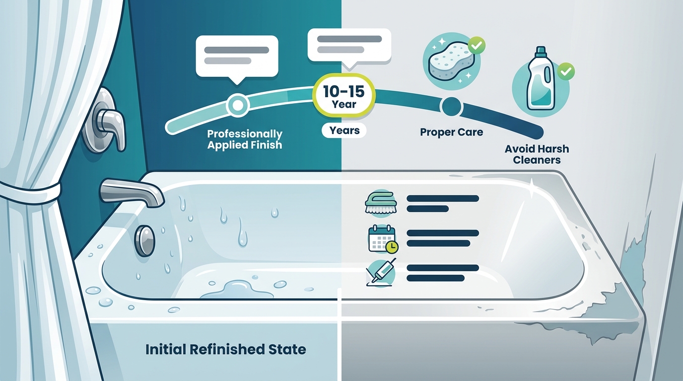 How Long Does Bathtub Refinishing Last? Lifespan Guide