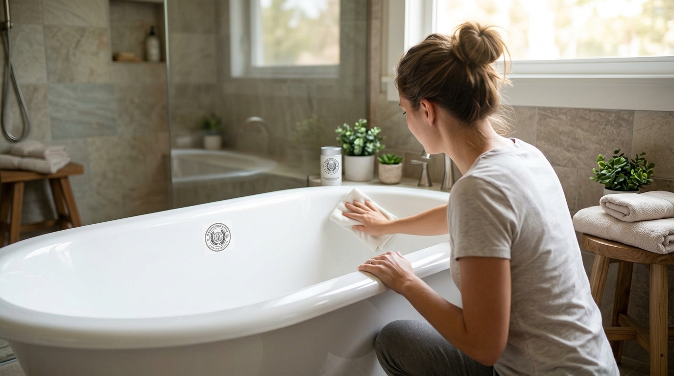 How to Restore a Worn-Out Stained Bathtub Without Replacing It
