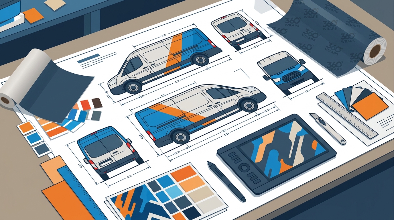 How to Design an Effective Vehicle Wrap for Marketing