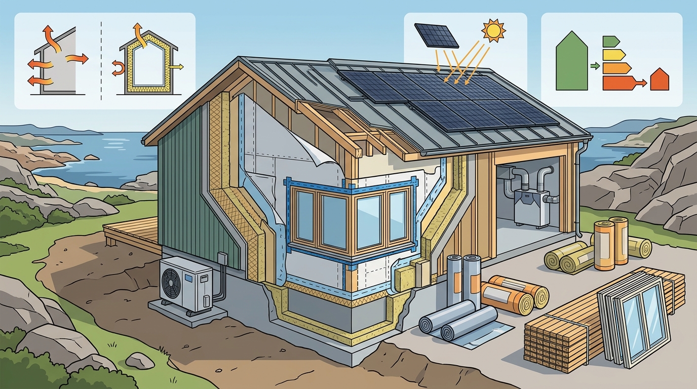 Energieffektiva hus och passivhus i Göteborg – Guide 2026