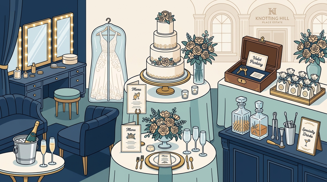 High-End Wedding Venue Amenities: What to Expect