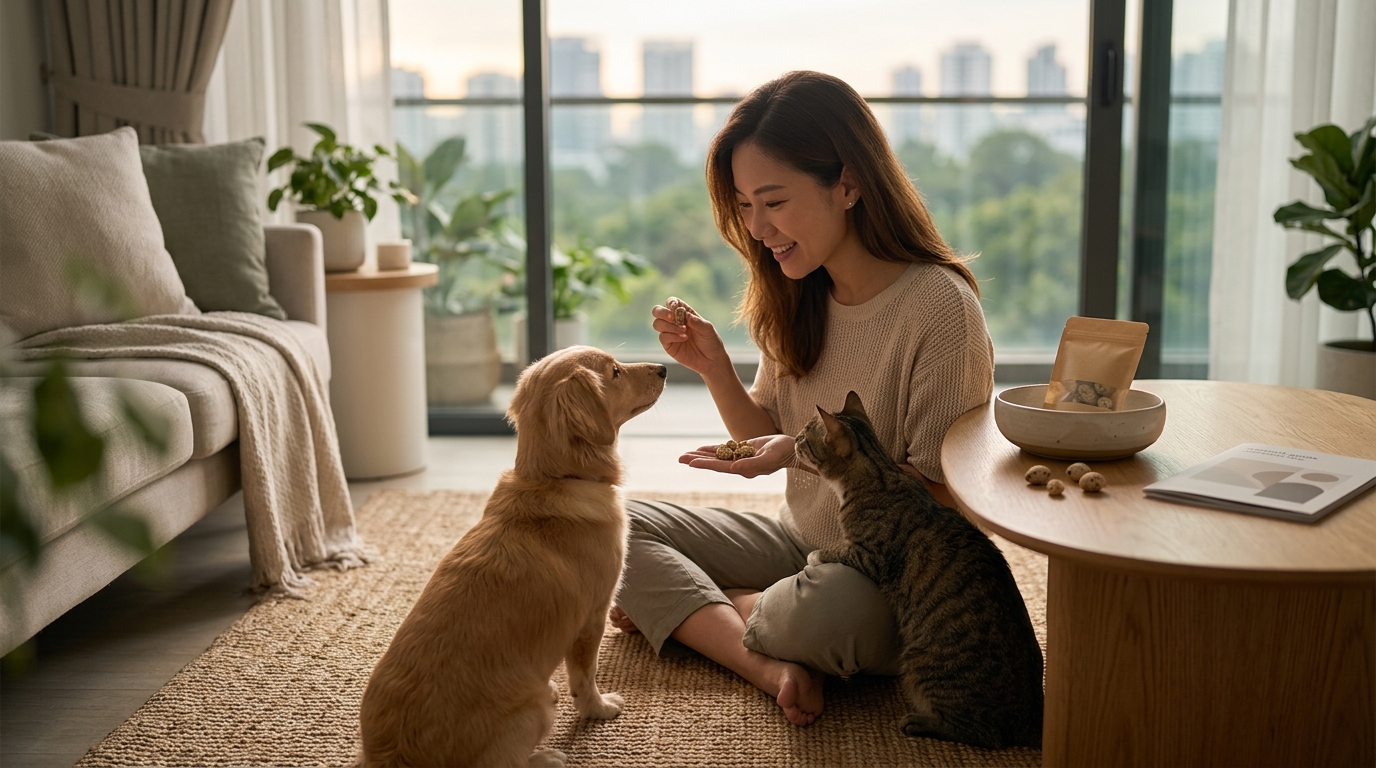 Benefits of Cultivated Treats for Cats and Dogs