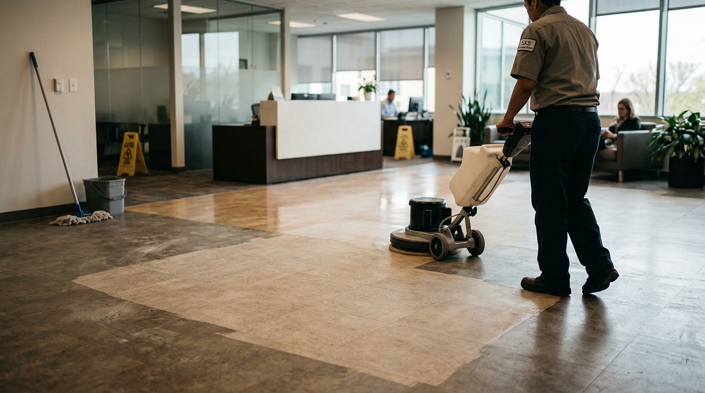 Commercial Floor Stripping and Waxing: Steps Explained
