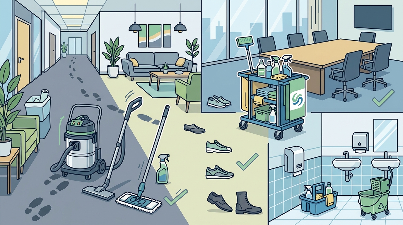 Office Cleaning Frequency for High-Traffic Workspaces