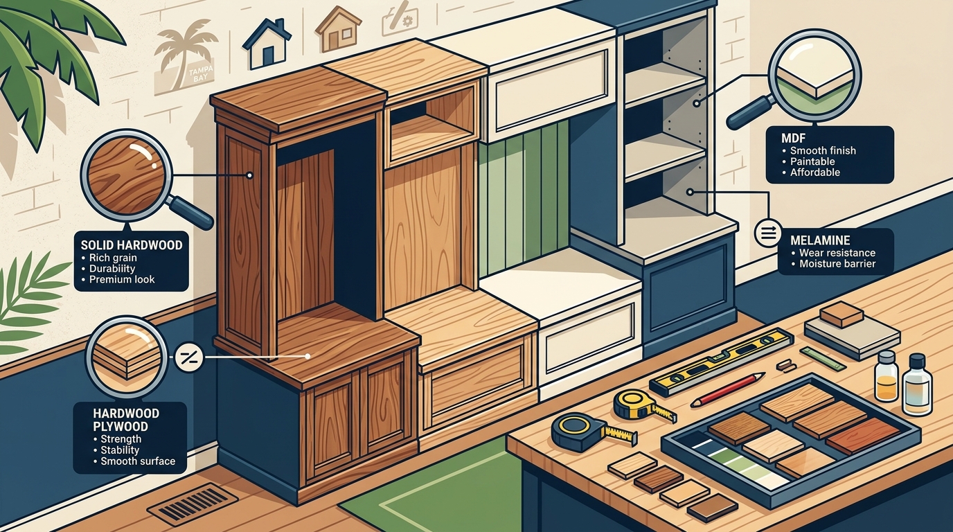Best Materials for Built-Ins: A Homeowner Guide