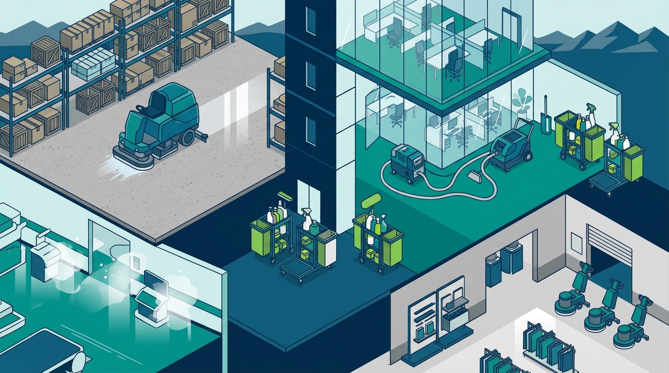Top Commercial Cleaning Companies in Utah for Large Facilities