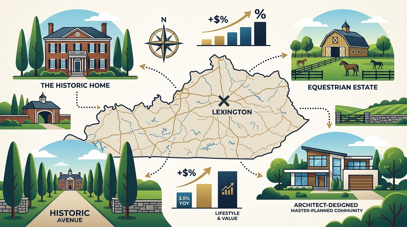 How to Find Luxury Homes for Sale in Lexington, KY