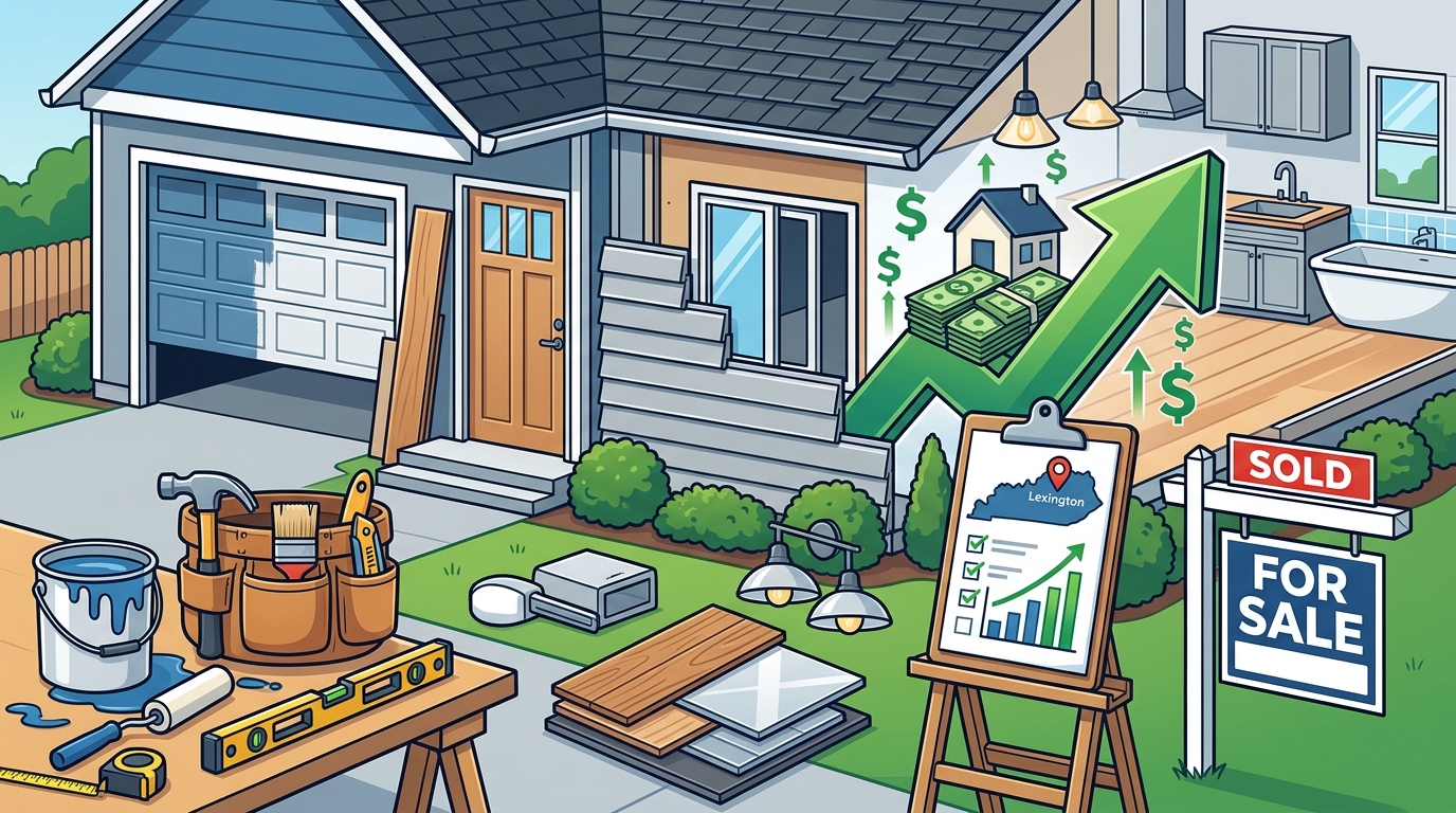 Highest ROI Home Improvements Before Selling in Lexington KY