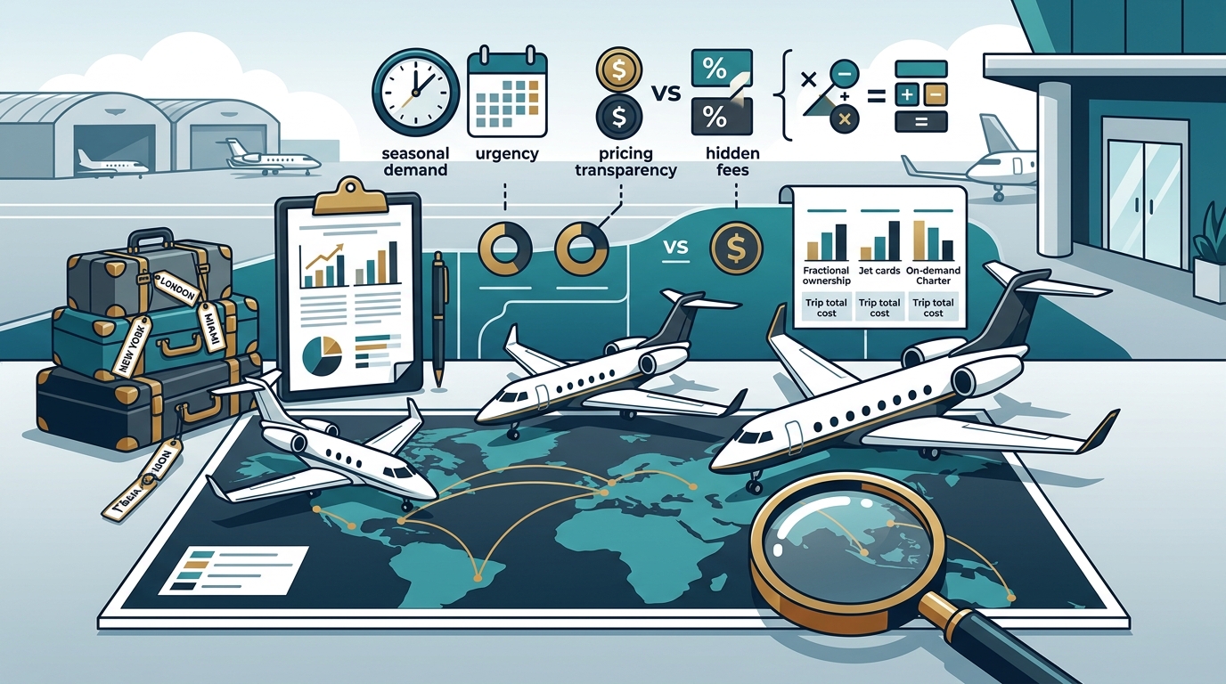 Private Jet Cost Comparison: How Providers Differ