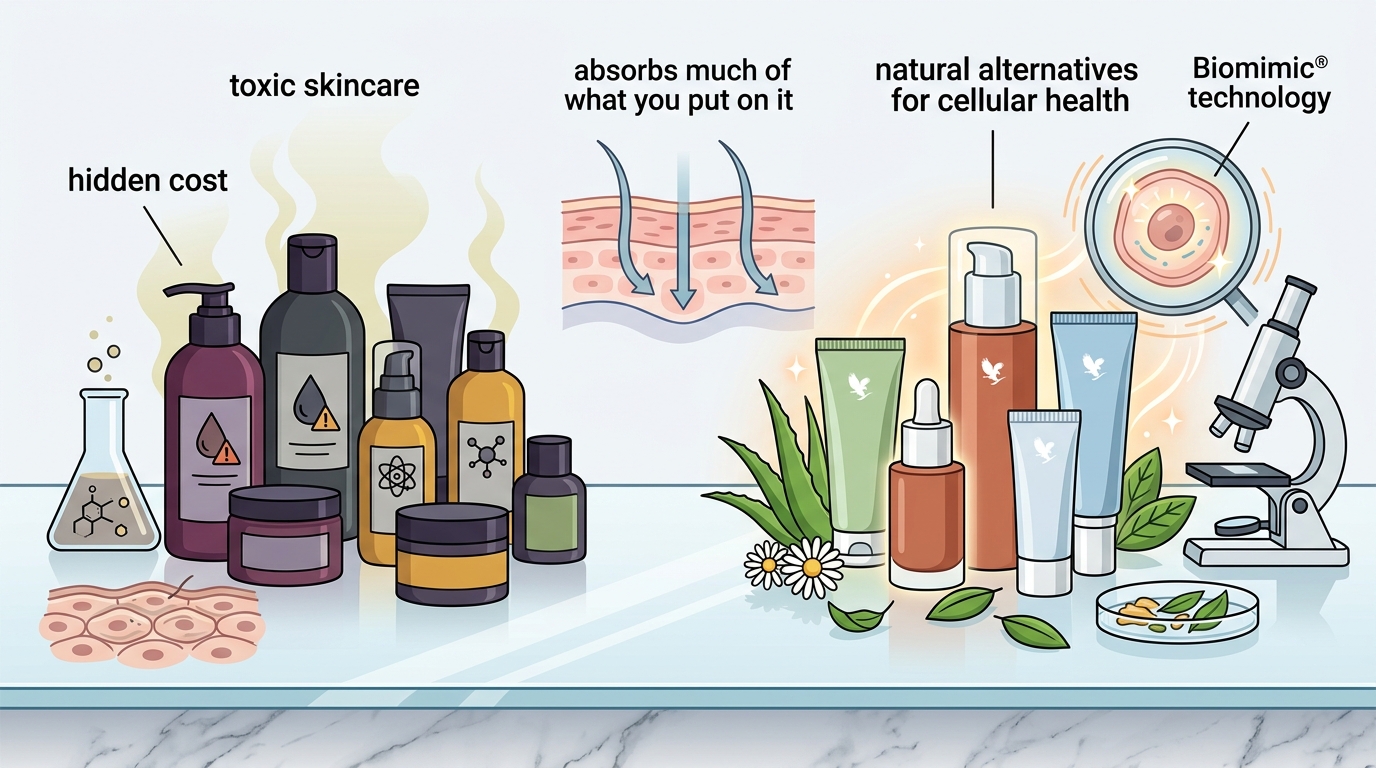 Natural Alternatives to Toxic Skincare for Cellular Health