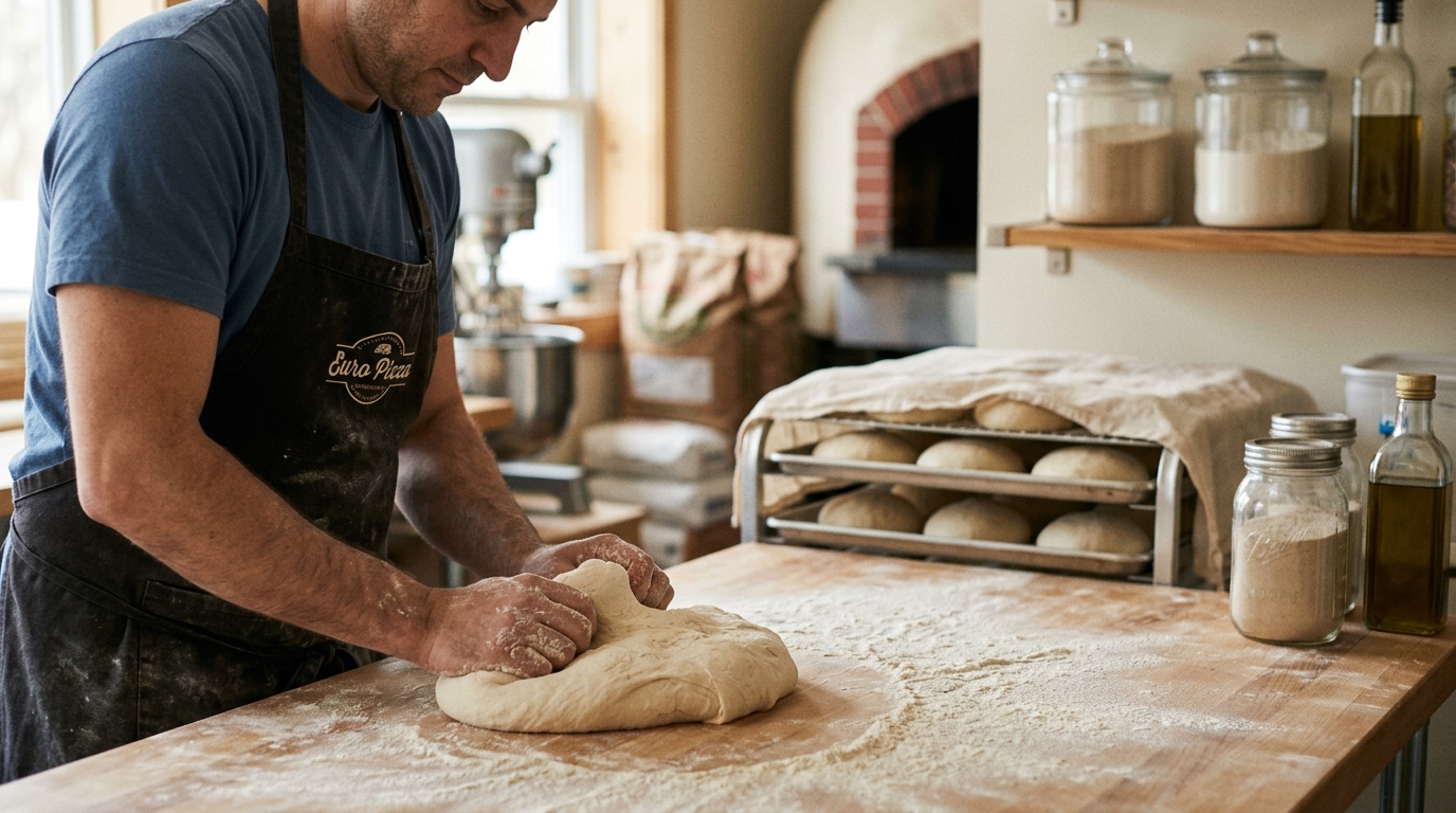 Pizzeria That Makes Dough From Scratch in Briarcliff Manor