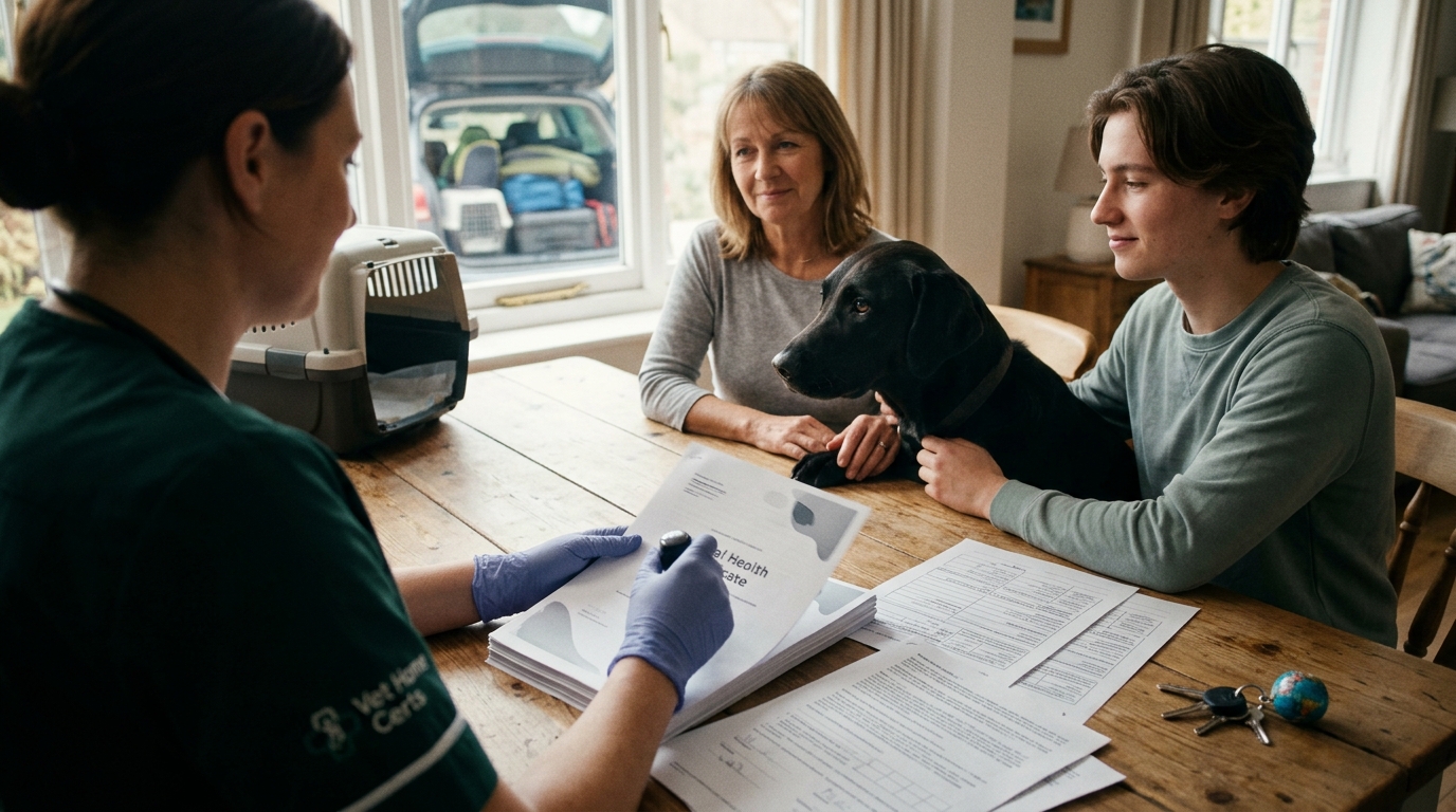 Steps to Get an Animal Health Certificate After Brexit