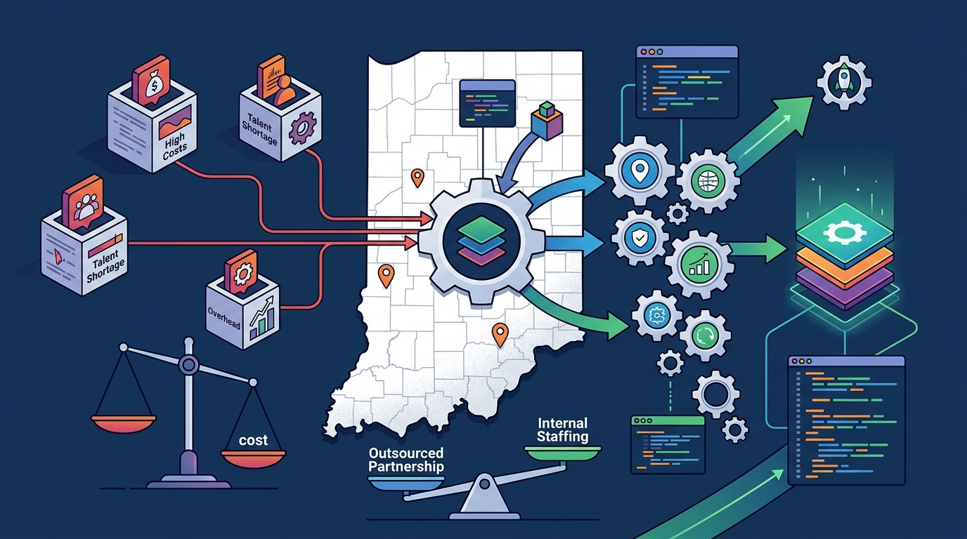 Outsourced Custom Software Teams in Indiana: A Guide