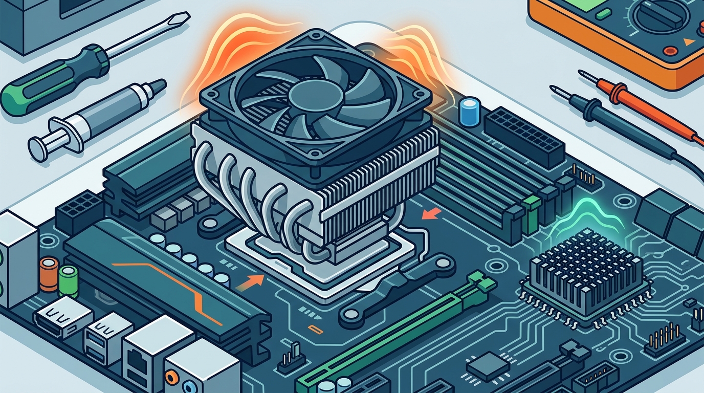 CPU Cooler vs Chipset Cooler: Key Differences Explained