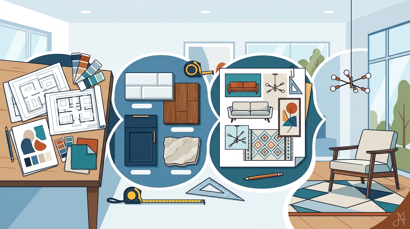 Steps to Implement Modern Residential Interior Design