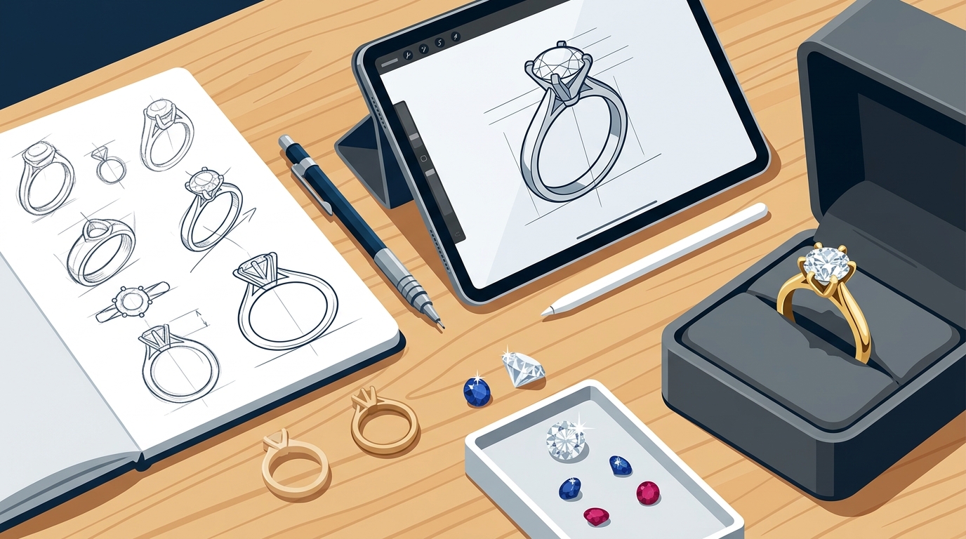 Design a Ring From Scratch With a Jeweller: Full Guide