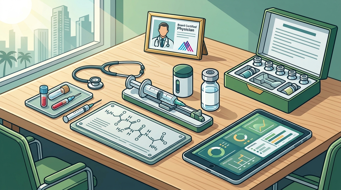 Peptide Therapy in Miami: Doctor-Supervised Care in Brickell
