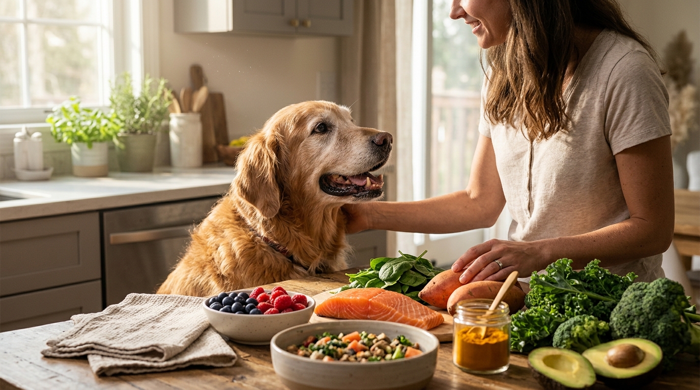 Anti-Inflammatory Foods for Dogs That Support Healthy Aging