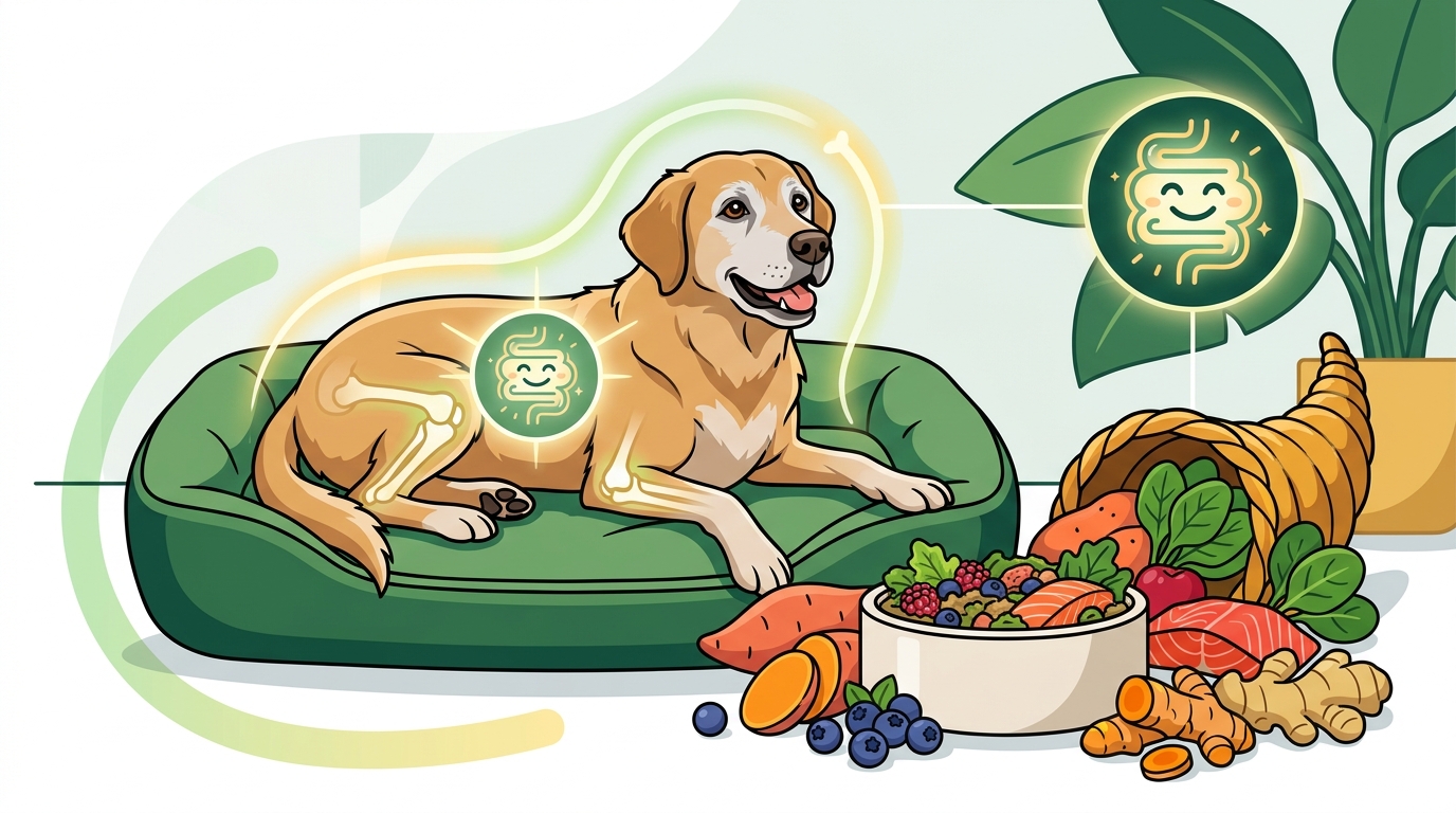 Anti-Inflammatory Foods for Dogs That Support Healthy Aging