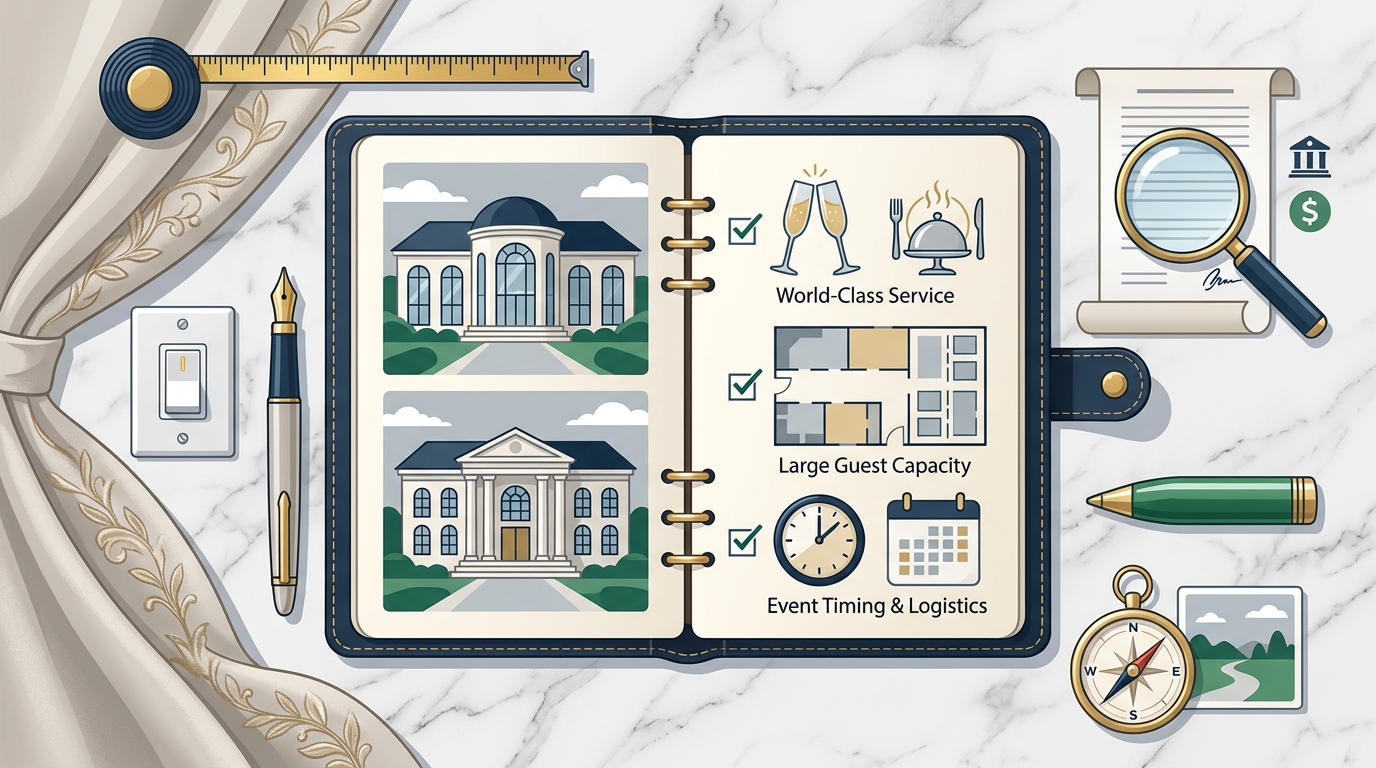 Luxury Wedding Venue Planning: Key Factors to Consider