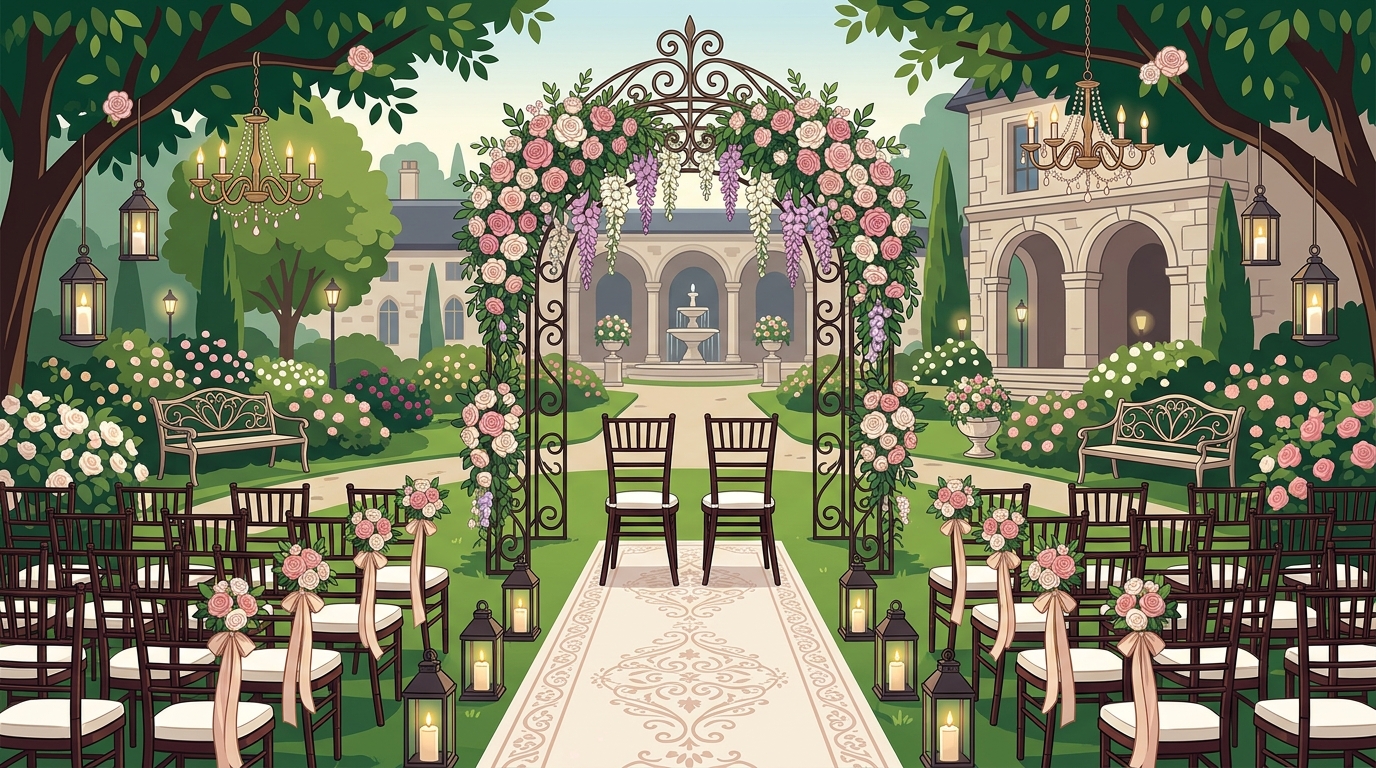 Romantic Garden Wedding Ideas for a Stunning Venue