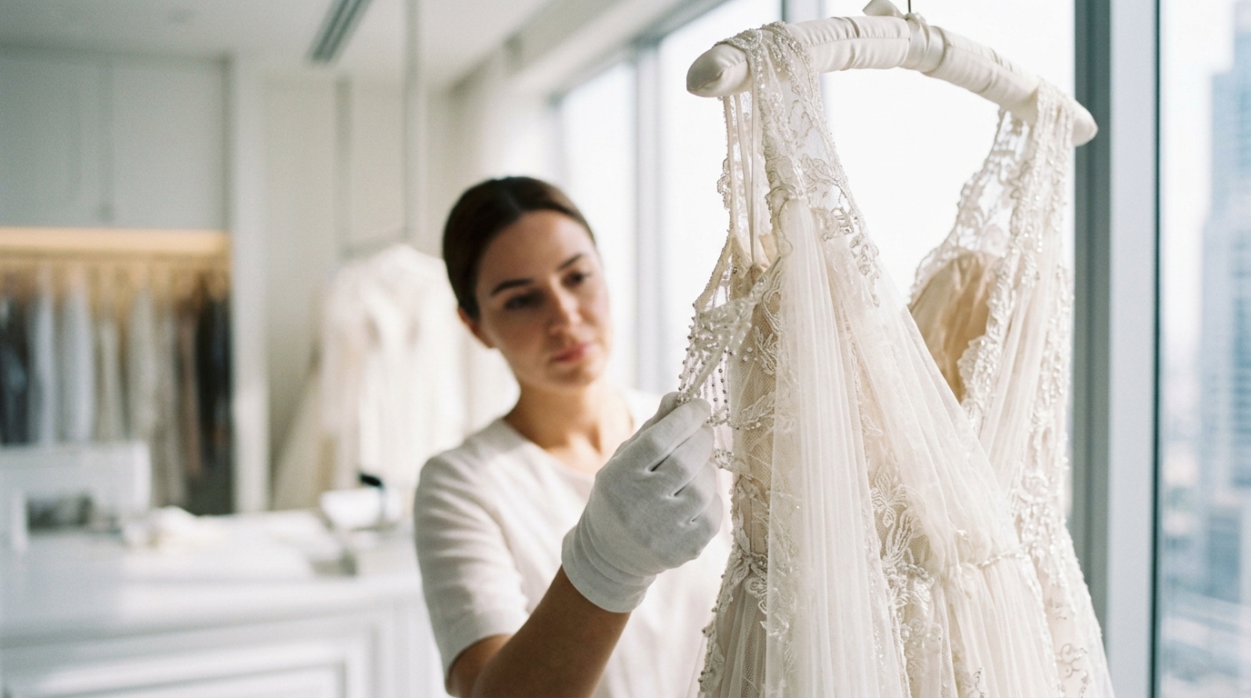 Wedding Dress Cleaning in Dubai: Expert Bridal Gown Care