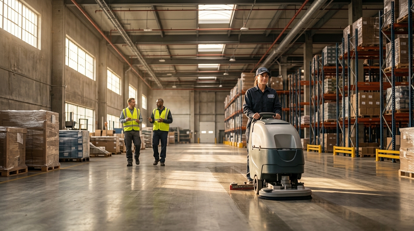Recurring Janitorial Services for Industrial Warehouses