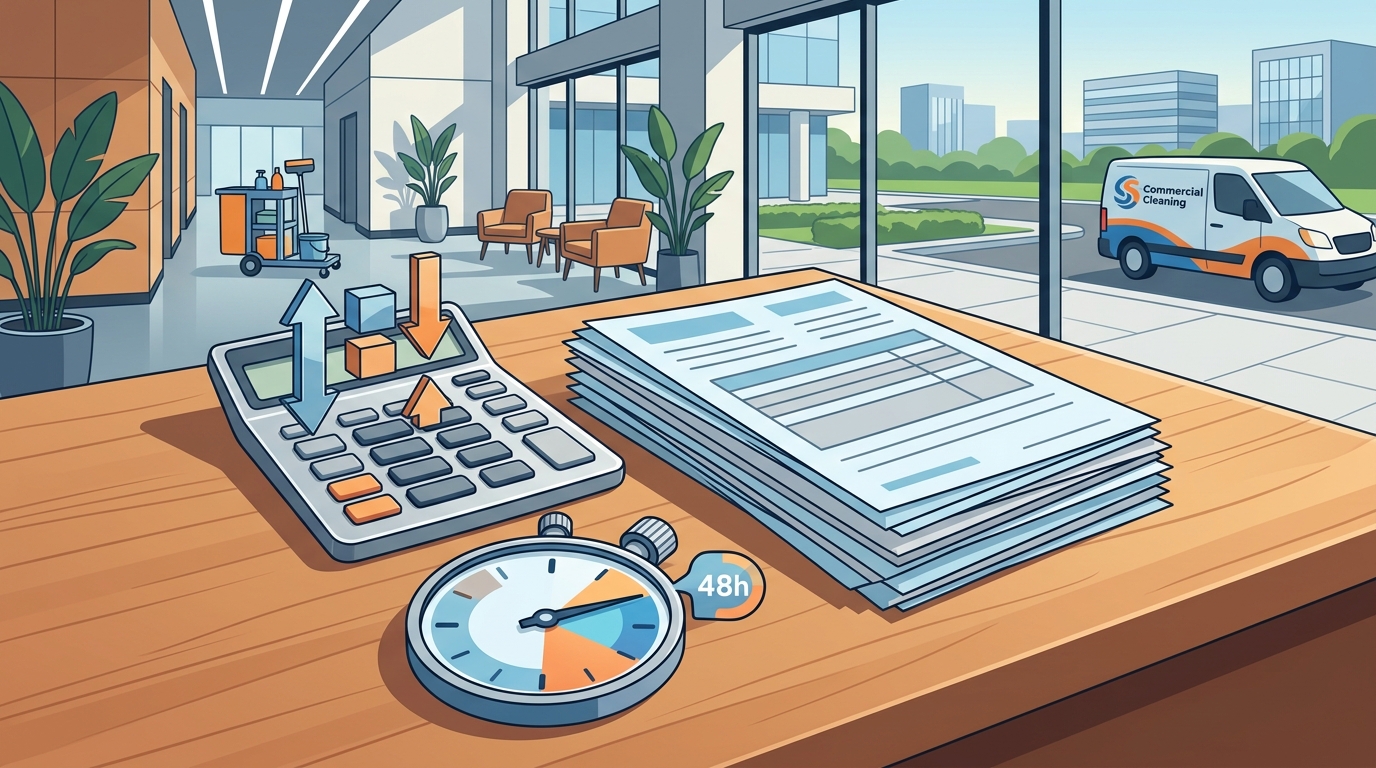 Cleaning Estimate Turnaround Time for Office Buildings