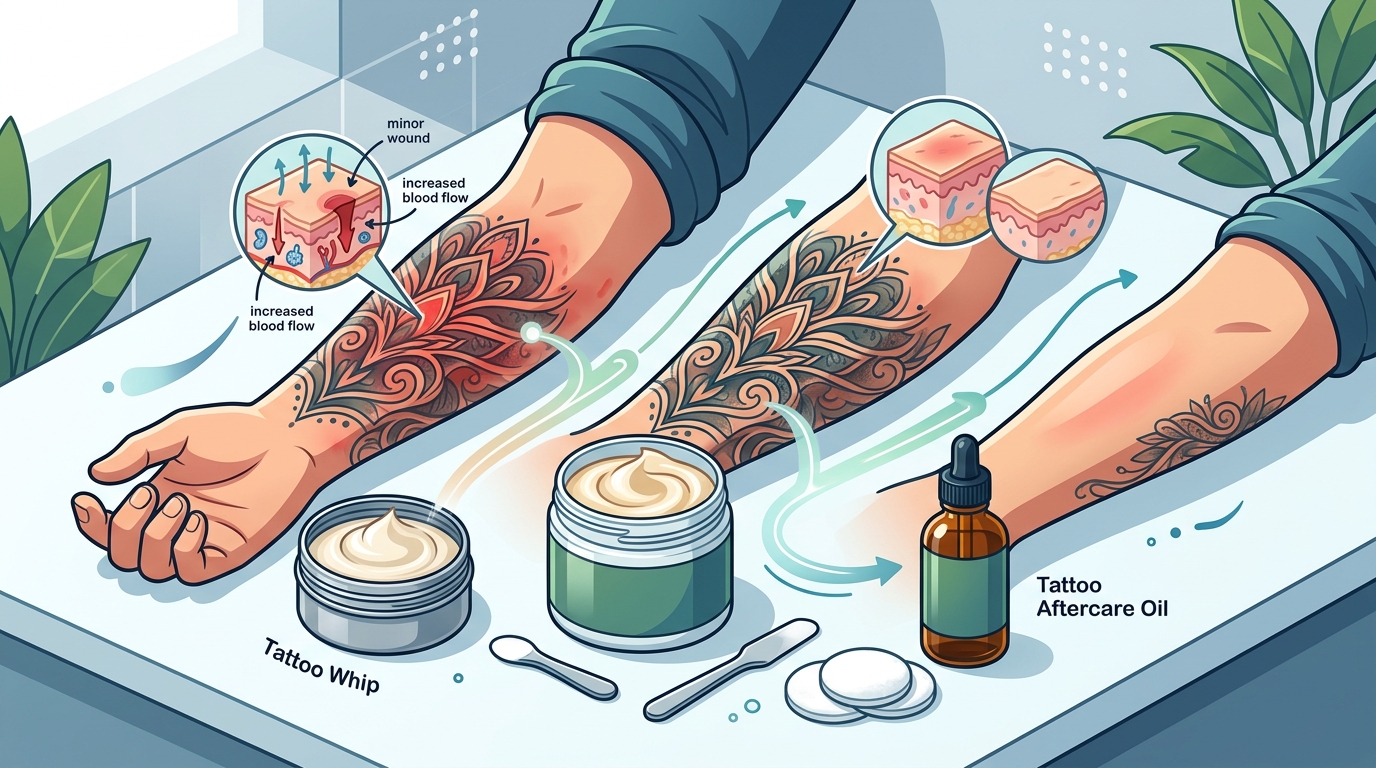 Tattoo Healing Products That Reduce Redness and Support Recovery